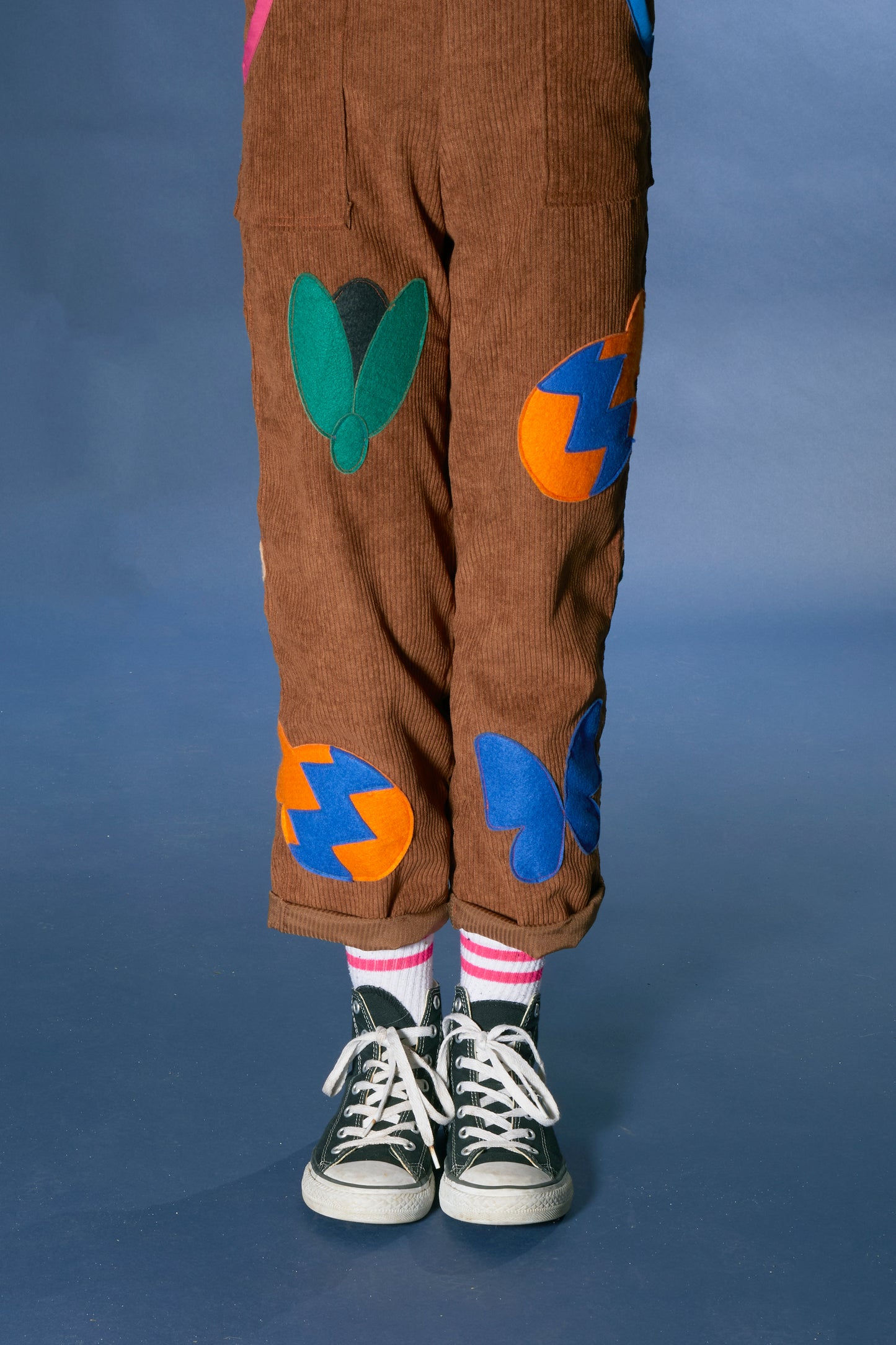 corduroy overalls, fun overalls, kids overalls, gender neutral overalls, kids gender neutral overalls, brown overalls, colorful kids overalls, kids overalls, kids corduroy overalls, bug overalls, patched overalls