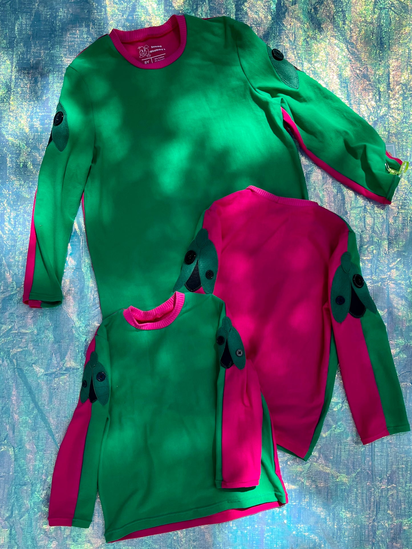 pink kids shirt, green kids shirt, pink and green kids shirt, beetle shirt, kids beetle shirt, toddler shirt, pink and green toddler shirt, unisex kids shirt, gender neutral kids shirt, gender neutral kids clothing, gender-inclusive kids shirt, gender inclusive toddler shirt