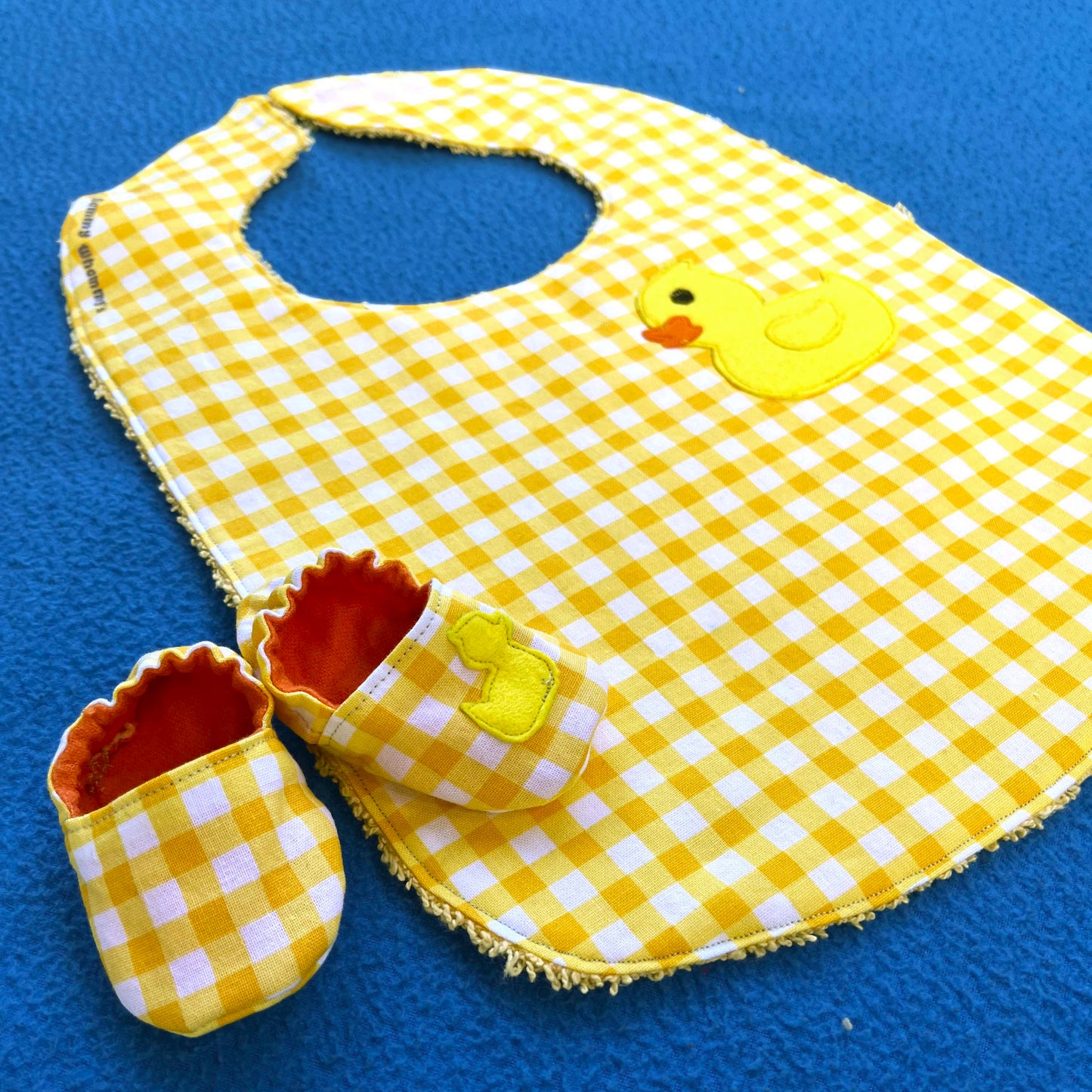 Rubber Ducky Baby Booties