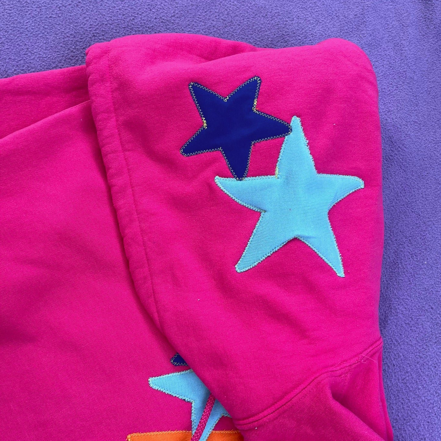 Popstar Up-cycled Sweatshirt (Adult Size)