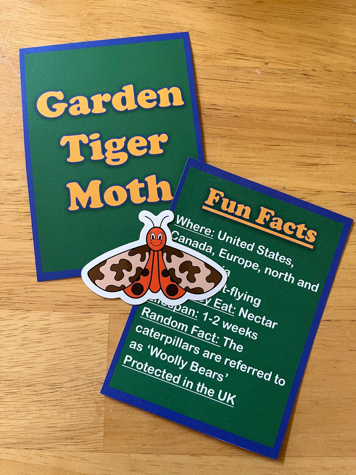Moth Sticker Fact Pack