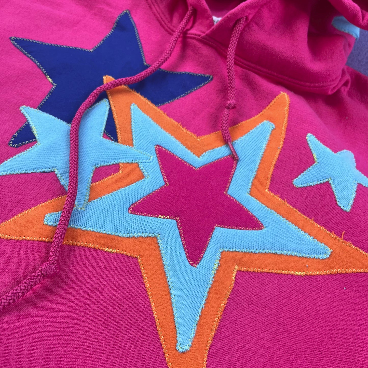 Popstar Up-cycled Sweatshirt (Adult Size)