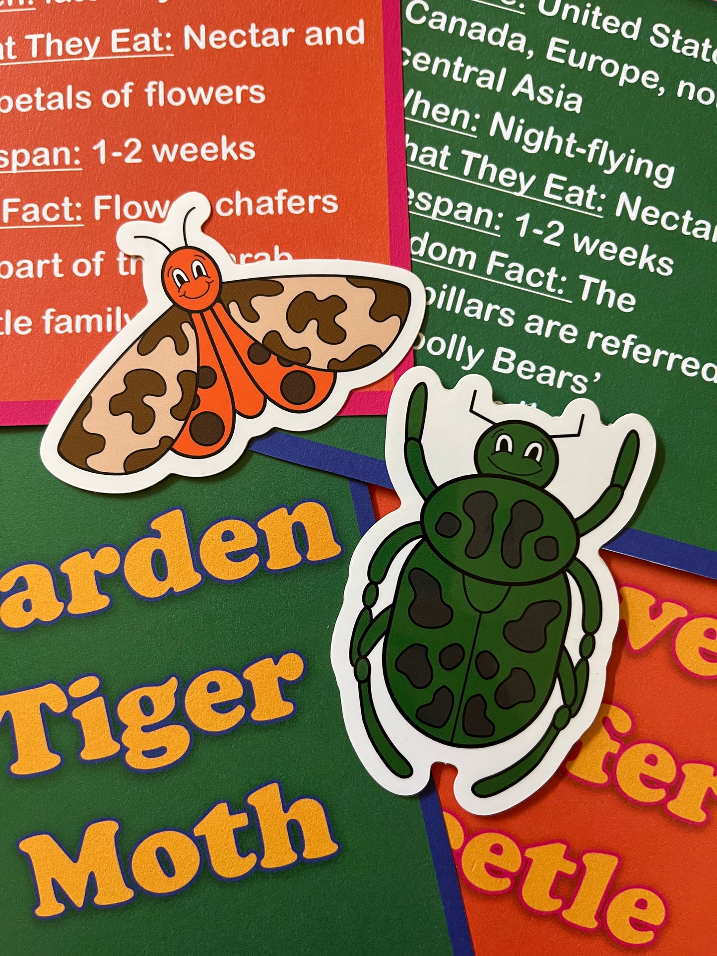Moth Sticker Fact Pack