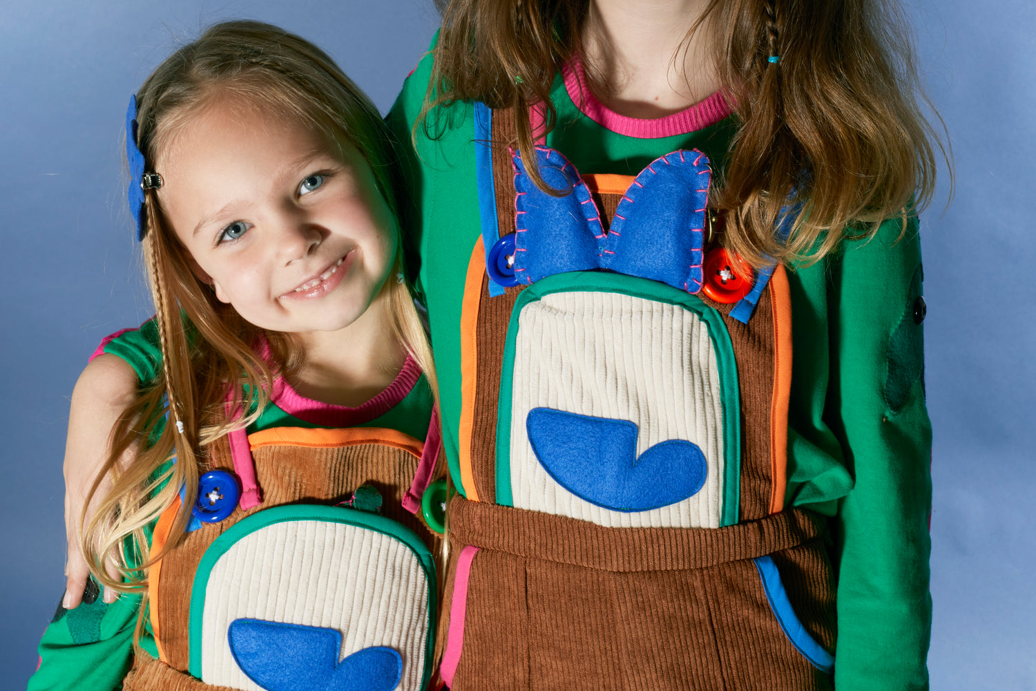 corduroy overalls, fun overalls, kids overalls, gender neutral overalls, kids gender neutral overalls, brown overalls, colorful kids overalls, kids overalls, kids corduroy overalls, bug overalls, patched overalls